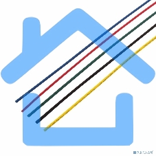 Термоусаживаемые трубки Rexant 3,0/1,5 мм, набор пять цветов, упаковка 50 шт. по 1 м