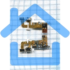 Плата разъема питания с микрофоном для Huawei P6