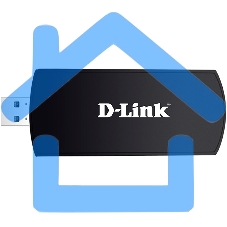 Адаптер D-Link DWA-192/RU/B1A Wireless AC1750 Dual-band USB Adapter, 802.11a/b/g/n / 802.11ac, 2.4 GHz / 5 GHz