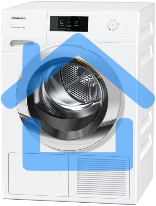 Сушильная машина Miele TCR790WP белый, 9 кг, сушка - тепловой насос, программ - 21, 59.6 x 85 x 63.6 см