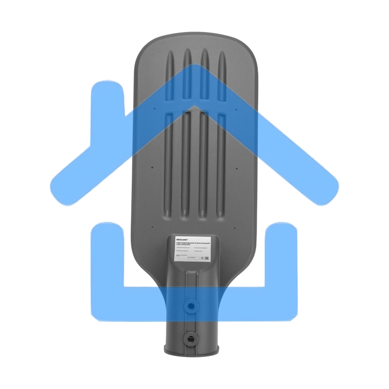 Светильник светодиодный консольный ДКУ 03-30-5000К-Ш-C IP65 черный Rexant