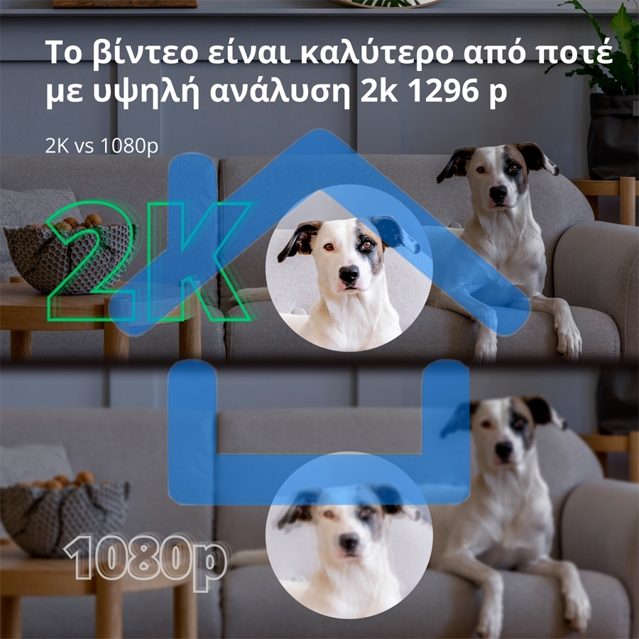 Камера AQARA Camera Hub G3/Камера+ управления/Управление жестами/Камера 360/2K 2304х1296p/Протокол связи:Zigbee/WiFi/Питание:USB-C/ белый CH-H03