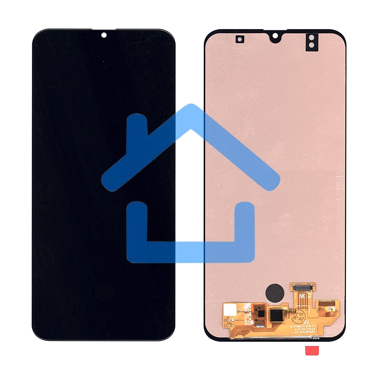 Дисплей для Samsung Galaxy A30S SM-A307F в сборе с тачскрином (OLED) черный