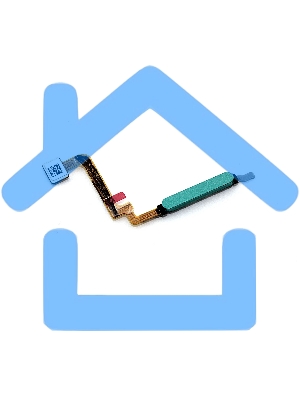 Шлейф сканера отпечатка пальца для Xiaomi Pocophone M3 Pro зеленый