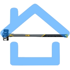 Кувалда с клиновидным бойком Denzel 3,6 кг, фибергласовая рукоятка c TPR