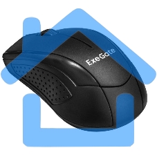 Мышь беспроводная ExeGate Professional Standard SR-9022 черный, 1200 dpi, радиоканал, USB, кнопки - 3