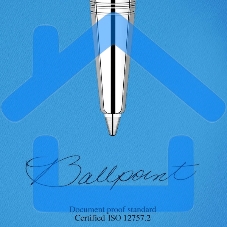 Стержень шариковый Parker QuinkFlow Basic Z09 (CW2168602) M 1мм, черные чернила, без упаковки