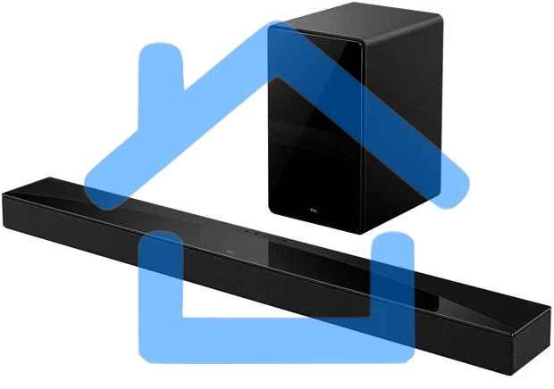 Саундбар TCL Q75H 5.1.2 620Вт черный