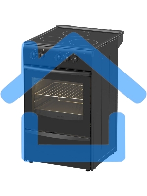 Плита электрическая Darina 1B EC 331 606 At антрацит/черный, конфорок 3 шт, духовка 50 л, 50 см x 85 см x 56 см