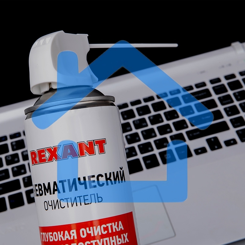 Сжатый воздух (пневматический очиститель) DUST OFF, Rexant, 720 мл, аэрозоль