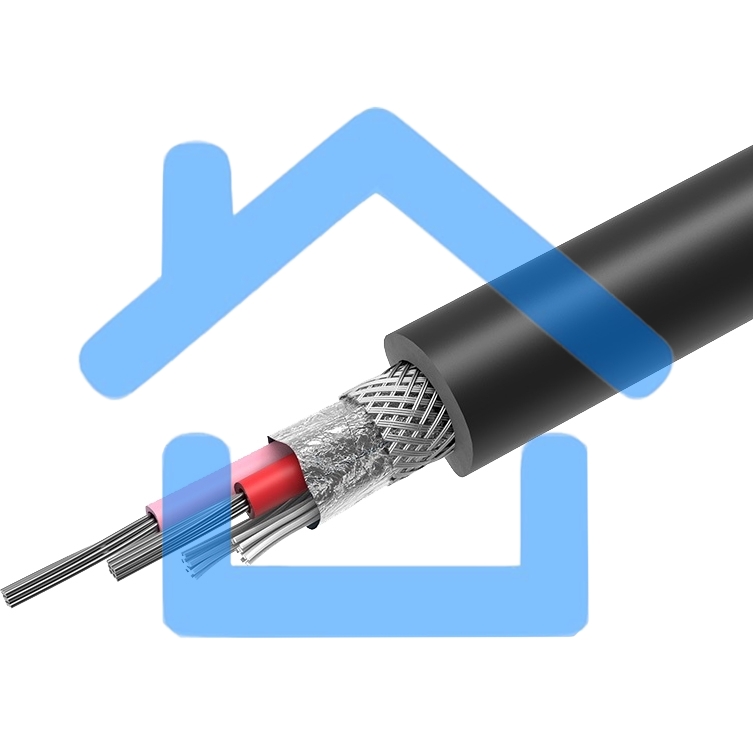 Кабель Vention аудио Jack 6.5 M/XLR F - 2м