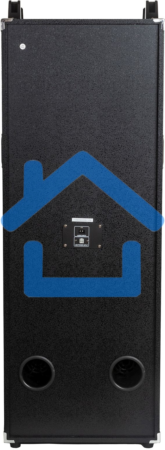 Минисистема SUPRA SMB-2150 черный 1200Вт FM USB BT SD (в комплекте: активн.+пассив.колонки)