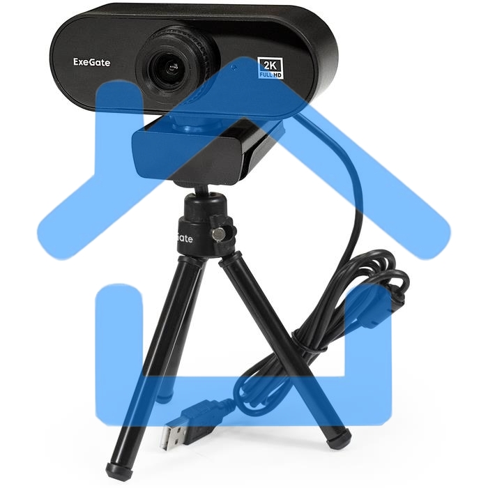 Веб-камера ExeGate EX287380RUS Stream C940 2K T-Tripod (матрица 1/3