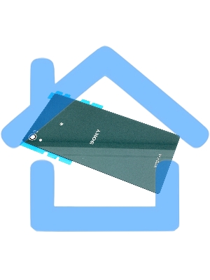 Задняя крышка для Sony Xperia Z5P E6883 синяя