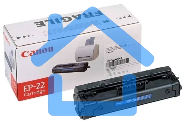 Картридж лазерный Canon EP-22 (1550A003, аналог HP C4092A) черный (2500 стр) для LBP 800/810/1120, HP LJ 1100/1100A/X, LJ 3200