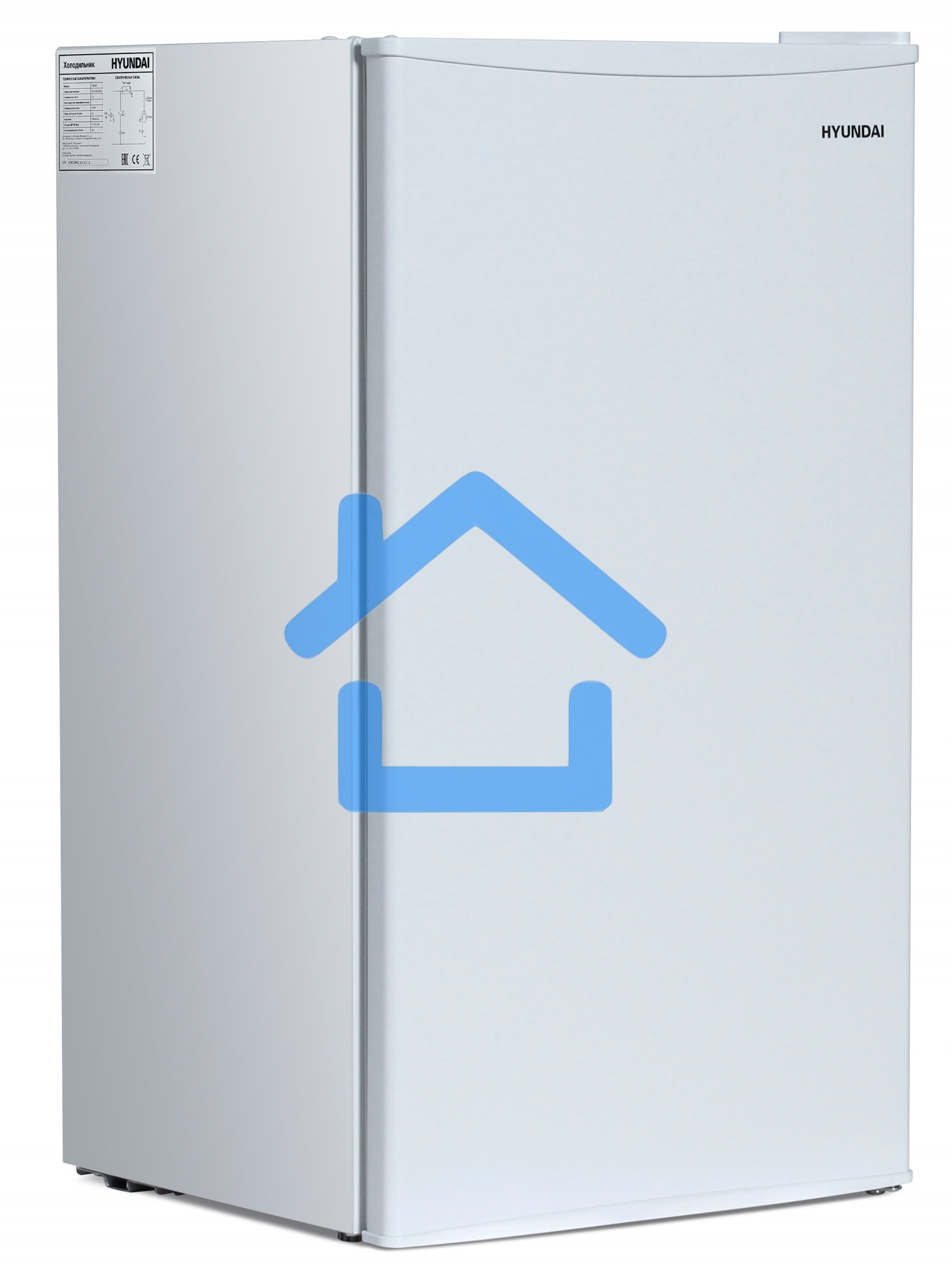 Холодильник Hyundai CO1003 белый однокамерный 93л