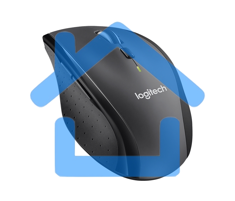 Мышь беспроводная Logitech M705 черный, 1000 dpi, радиоканал, USB, кнопки - 7