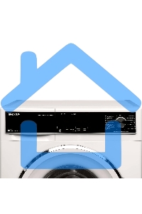 Стиральная машина Sharp ES712RW белый, загрузка фронтальная 7 кг, 1200 об/мин, класс: A+++