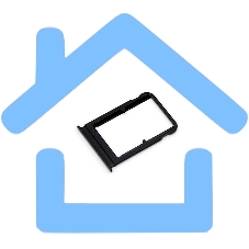 Лоток для SIM-карты Xiaomi Mi 8 Pro черный