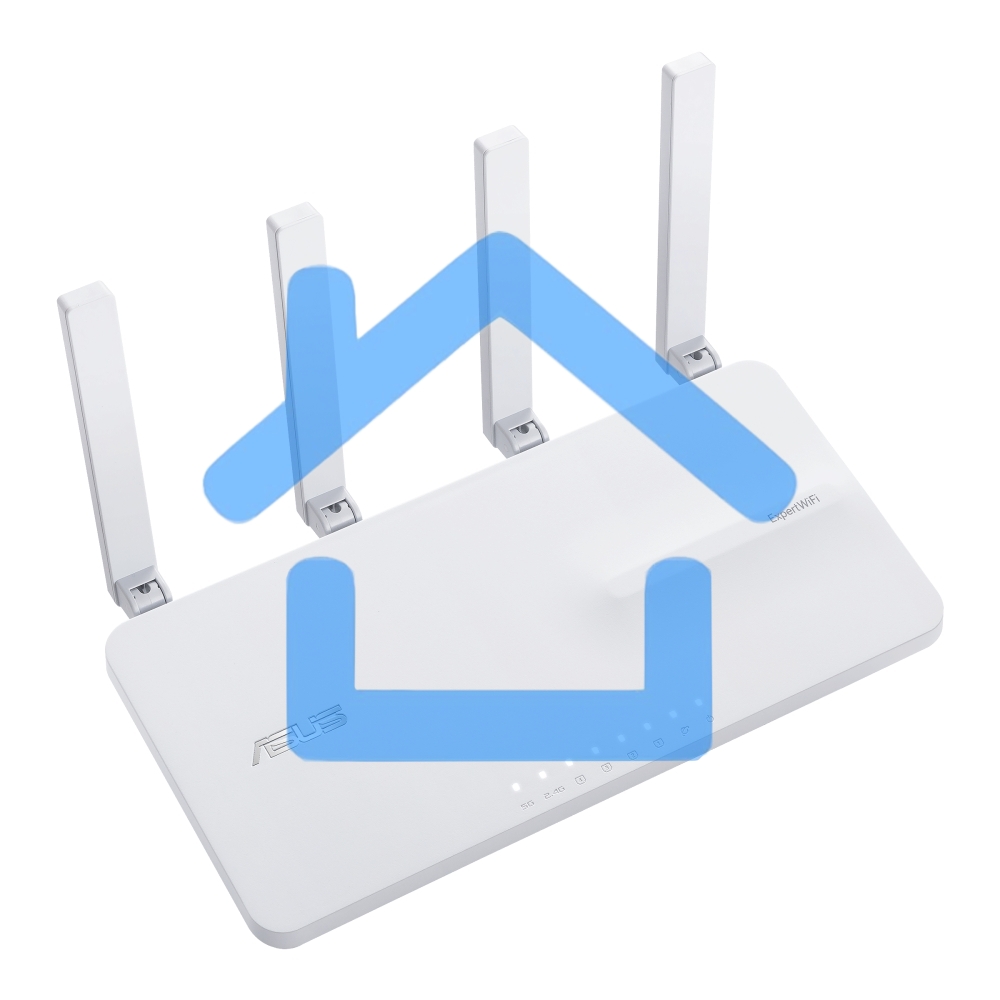 Межсетевой экран Asus EBR63 AX3000 10/100/1000BASE-TX белый