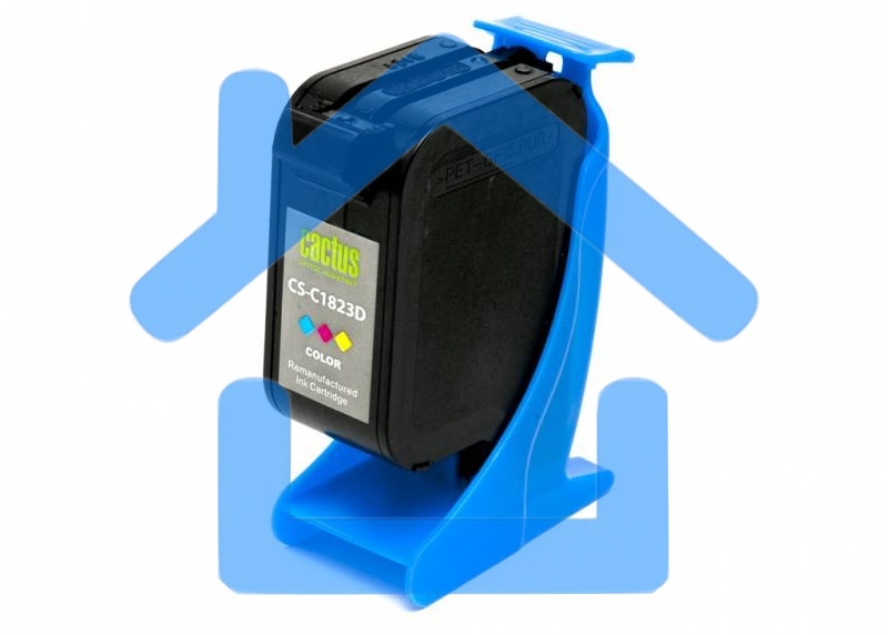 Картридж струйный Cactus CS-C1823D цветной (38ml) для №23 HP DeskJet 700series/712c/720c/722c/810