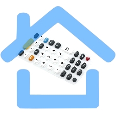 Клавиатура резиновая 38 клавиш Keypad (38-Key) for Motorola MC3XXX