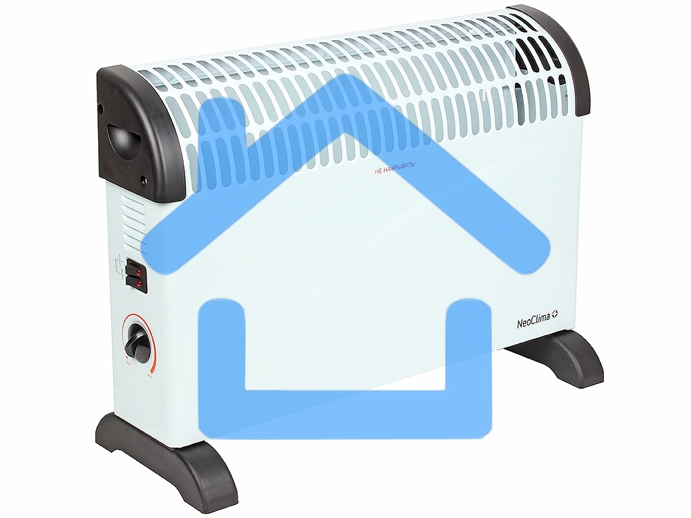 Конвектор Neoclima Fast 2000w, нагревательный элемент ZIG-ZAG, 3 режима нагрева ( 750/150/2000 Вт), моментальный нагрев, режим ANTI FROST