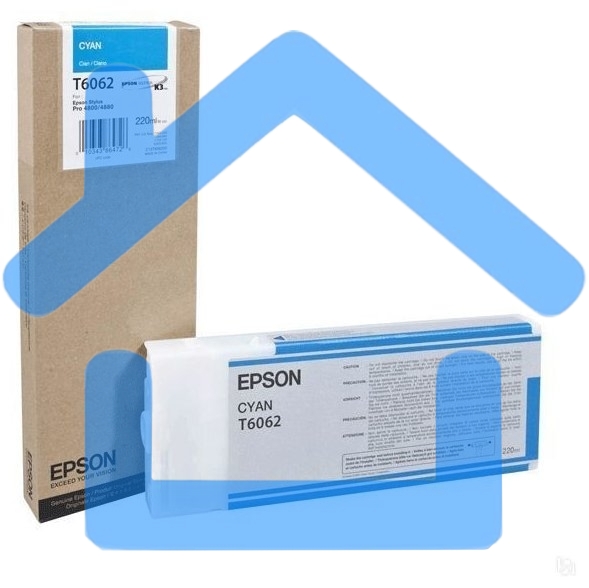 Картридж струйный Epson C13T606200 голубой (220 мл) для Stylus Pro 4800/4880