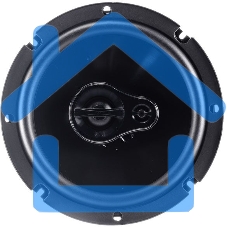 Колонки автомобильные Nakamichi NSE-1658 360Вт 4Ом 16см (6.5дюйм) (ком.:2кол.) коаксиальные трехполосные