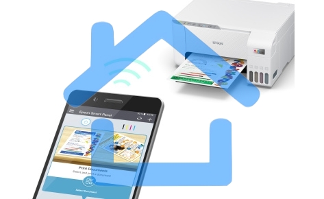 МФУ струйное Epson L3256 (C11CJ67407/C11CJ67414/C11CJ67421/C11CJ67519/C11CJ67504/C11CJ67524/C11CJ67516), A4 цветное, печ. до 10 стр/мин. (ч/б) до 5 стр/мин. (цвет), 1440 x 5760 dpi (печать) 1200x2400dpi (скан.), USB, Wi-Fi