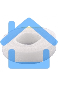 Уплотнитель для окон самоклеящийся, 8х8 мм, 14 м, Россия Сибртех