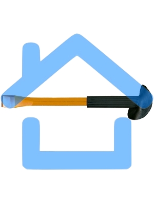 Зубило, 250 х 24 мм, с протектором Sparta