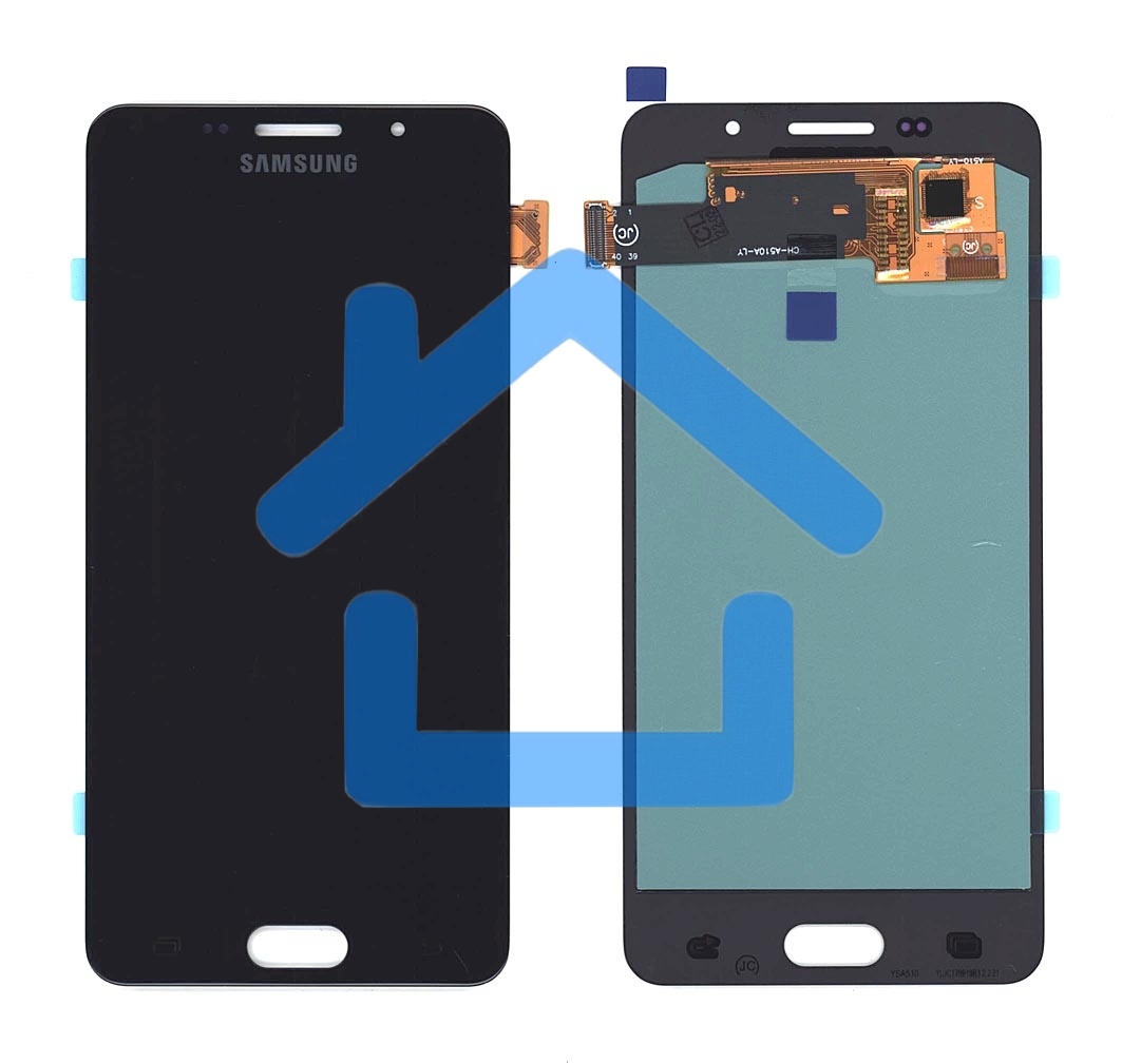 Дисплей для Samsung Galaxy A5 (2016) SM-A510F (OLED) черный