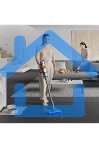 Пылесос вертикальный Dyson V15s Detect Submarine (448798-01) серый, питание от аккумулятора, 240 Вт, уборка влажная/сухая, пылесборник 0,76 л, работа от АКБ max 60 мин.