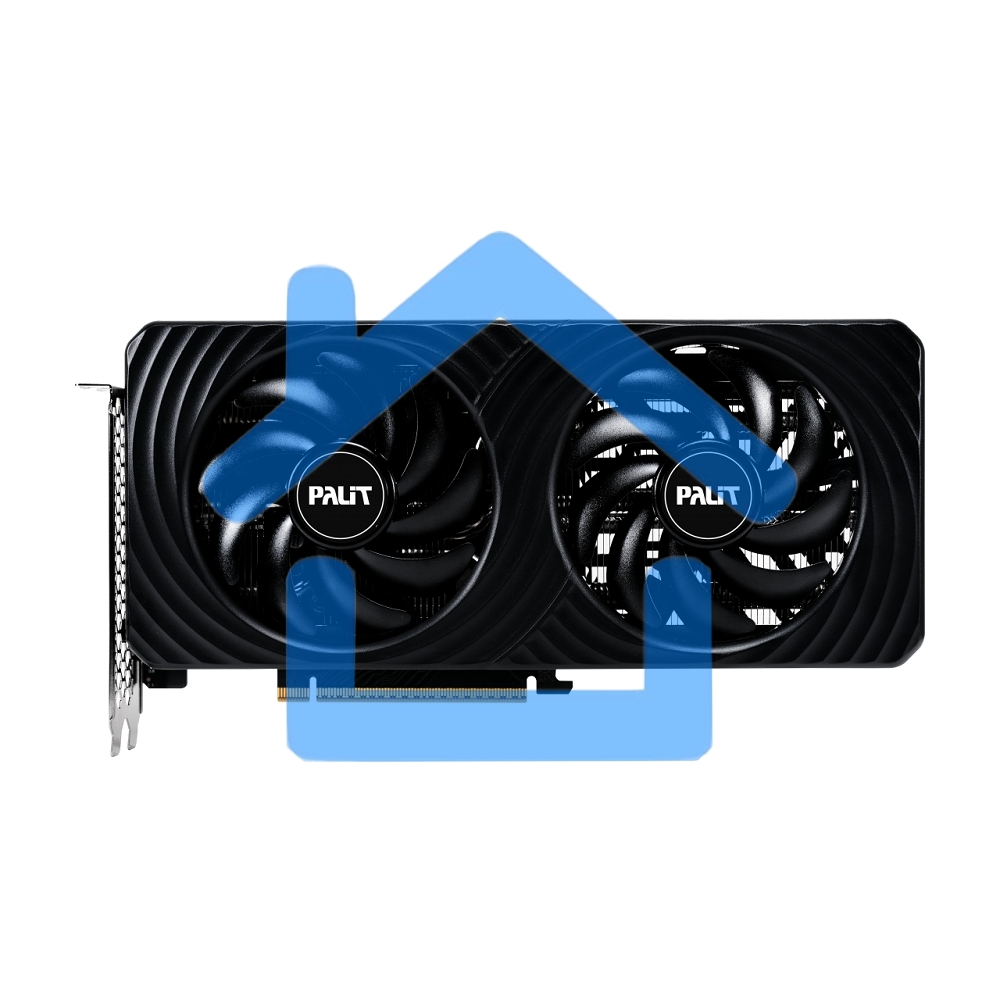 Видеокарта Palit RTX 5060 DUAL OC NV RTX 5060 8Gb 128bit GDDR7 2280/28000/HDMIx1/DPx3/HDCP R NE75060S19P1-Gb2063D PCI-E 5.0