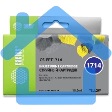 Картридж струйный Cactus CS-EPT1714 17XL желтый (10 мл) для Epson Expression Home XP-33/103/203/207/303/306/403/406