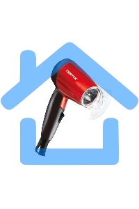 Фен Centek CT-2230 RBL красный/черный 1200Вт, 2 скорости и температуры нагрева, складная ручка