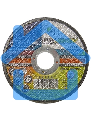 Круг шлифовальный по металлу, 125 х 6,0 х 22,2 мм, (Луга) Россия