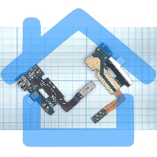 Шлейф разъема питания для Samsung Galaxy Note II GT-N7100