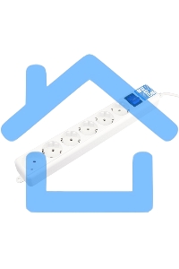 Фильтр-удлинитель PowerCube PRO (SPL(5+1)-16B-P-3M) 3.0 м, LC контур - подавление В/Ч помех, 16А/3,5кВт