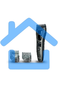 Машинка для стрижки Panasonic ER-GB60-K520 черный (насадок в компл:2шт)