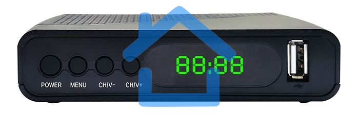 Ресивер HYUNDAI H-DVB500 черный Цифровой TV