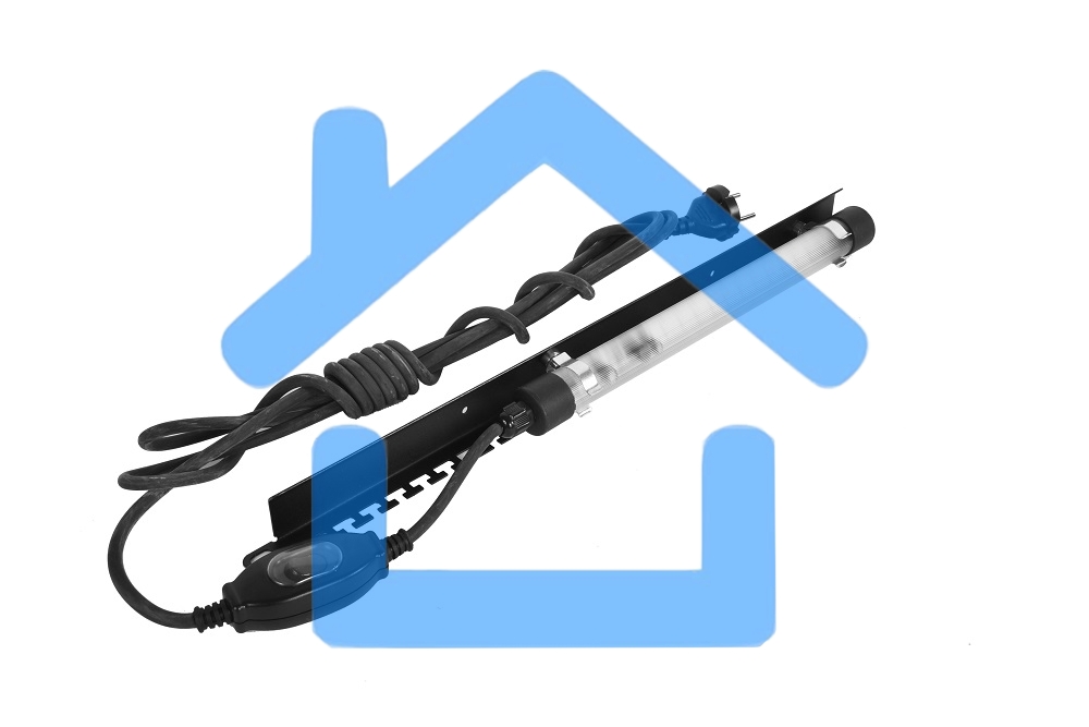 Панель осветительная светодиодная черная