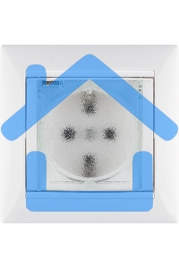 Рамка 1-м Valena белый  Leg 774451