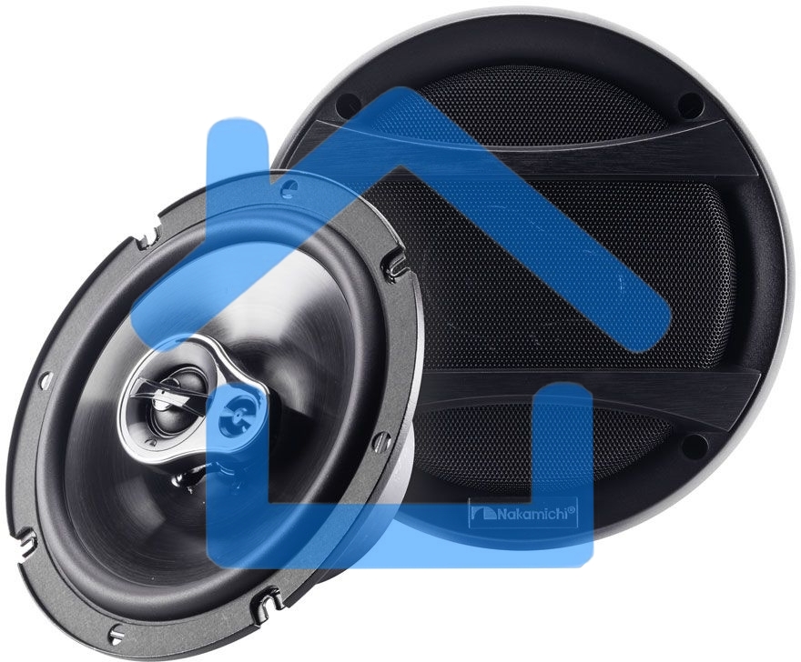 Колонки автомобильные Nakamichi NSE-1658 360Вт 4Ом 16см (6.5дюйм) (ком.:2кол.) коаксиальные трехполосные