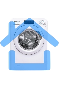 Стиральная машина Candy Smart Pro CSO34 106T1/2-07 белый, загрузка фронтальная 6 кг, 1000 об/мин., класс: А