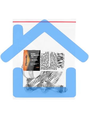 Хомуты металлические, 18-25 мм, 5 шт. Sparta