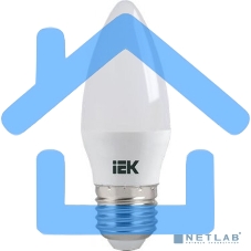Лампа светодиодная ECO C35 свеча 7Вт 230В 4000К E27 ИЭК LLE-C35-7-230-40-E27