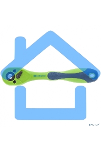 Ключ трещотка СИБРТЕХ двухкомпонентная рукоятка 1/2