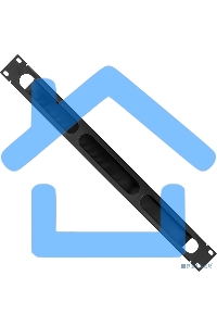 Кабельный органайзер ExeGate CM19-1U-24M-CV (горизонтальный 19